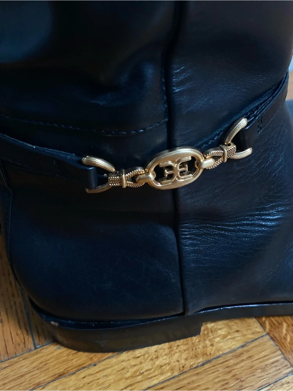 Minimalist Sam Edelman Riding Knee-High Leather Boots